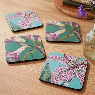 Botanic Garden Flora & Fauna Set of 6 Coasters